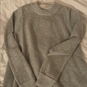 Metallic sweater
